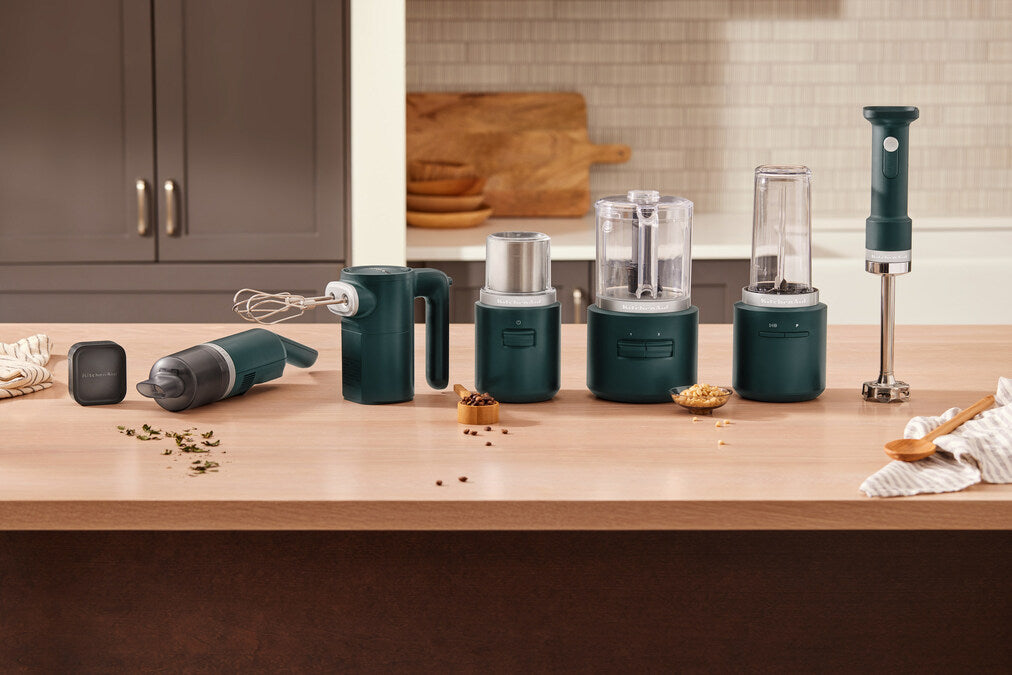 Wireless Coffee Grinder without Battery KitchenAid 5KBGR110BM مطحنة قهوة لاسلكية Wireless Coffee Grinder without Battery KitchenAid 5KBGR110BM مطحنة قهوة لاسلكية